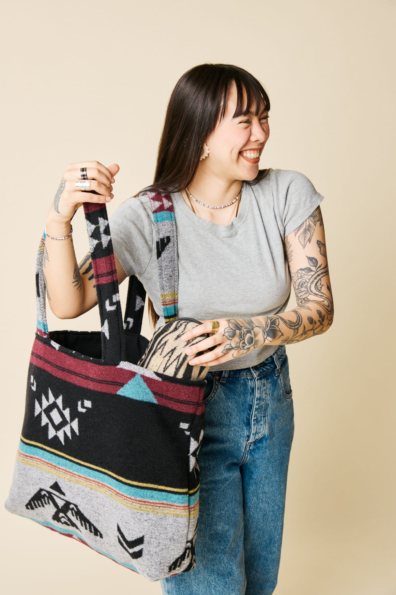 Éclair Indigenous Tote bag