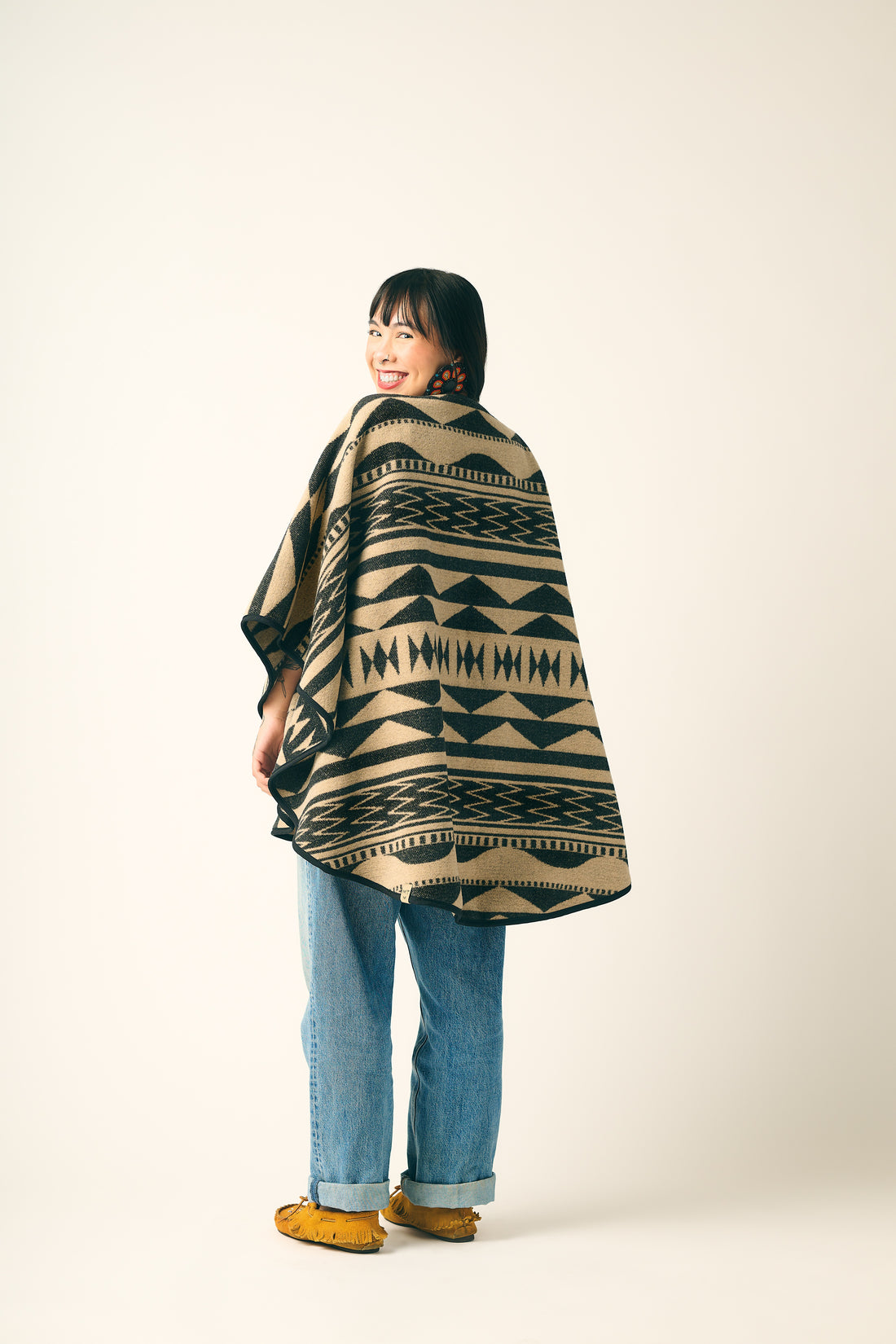 Weaver Indigenous Shawl