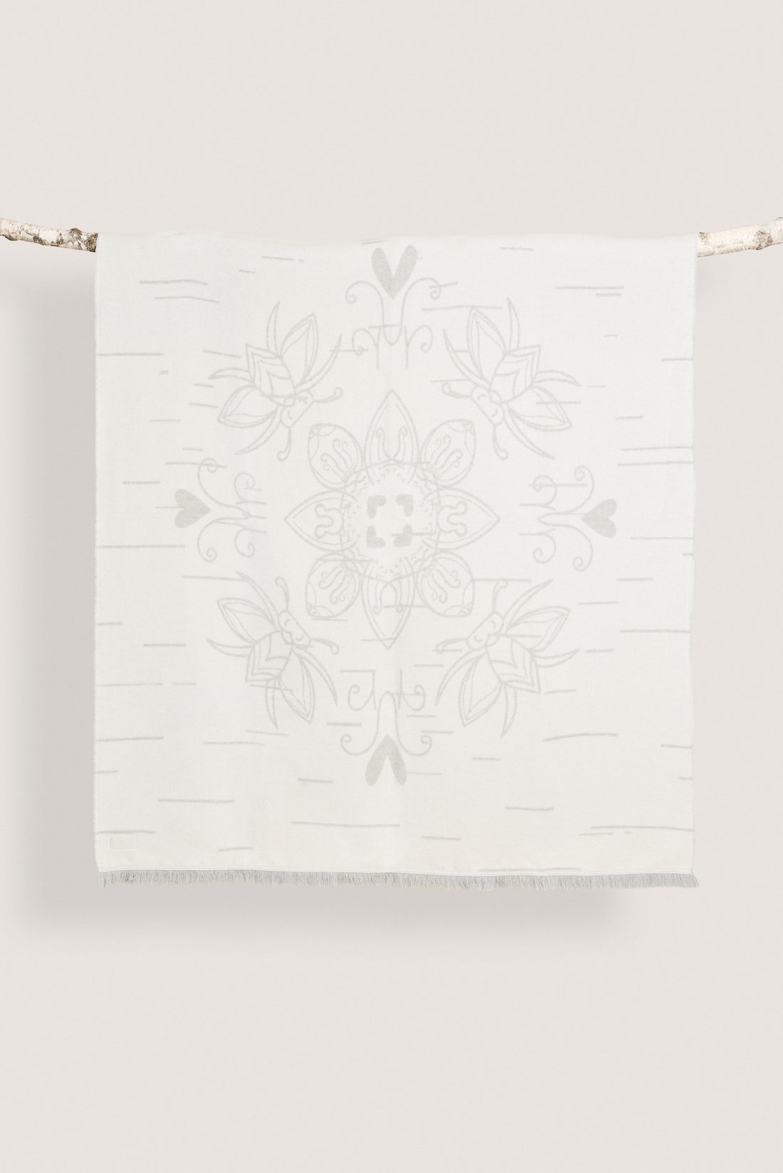 Birch Bark Indigenous Blanket