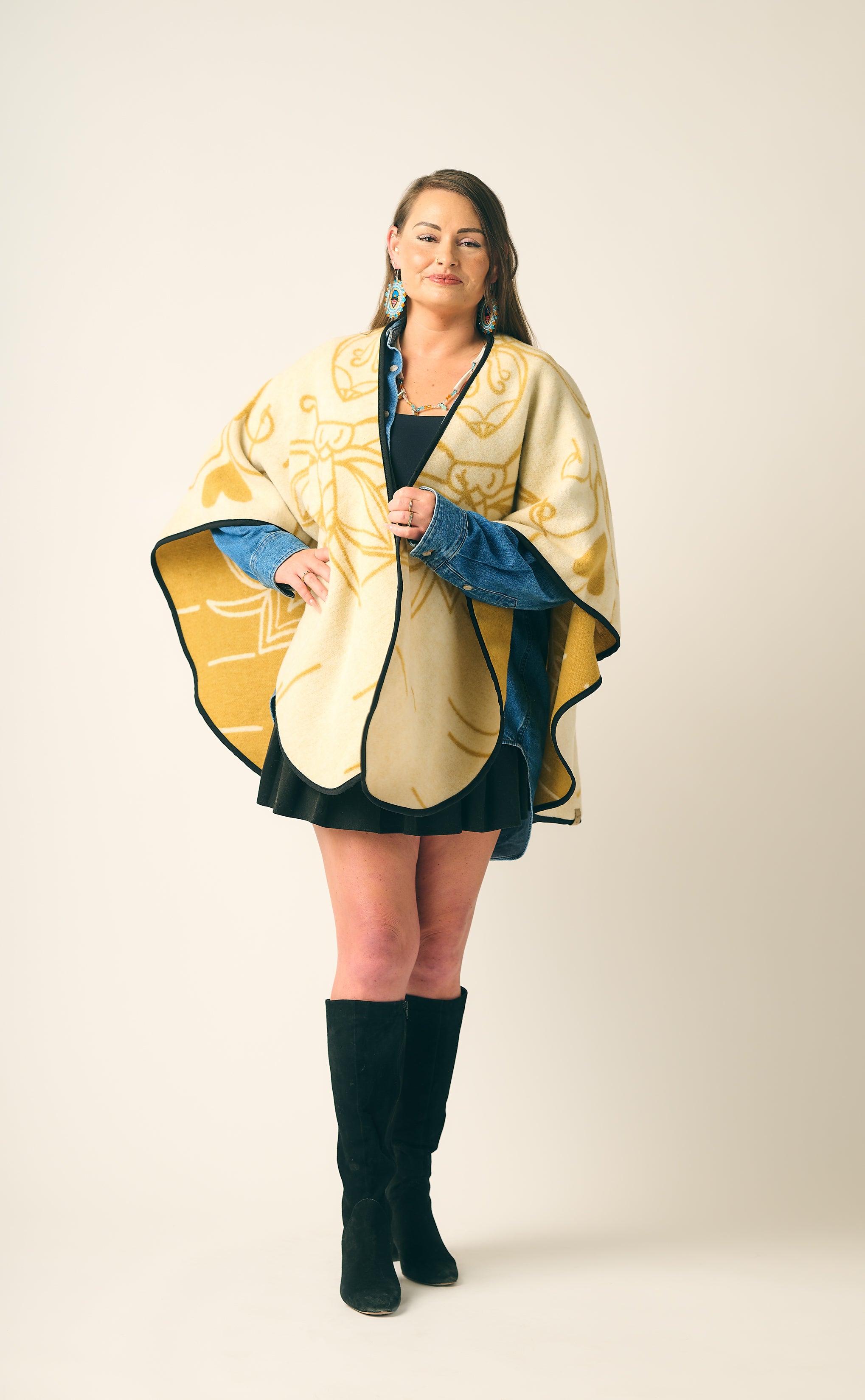 Miel Indigenous Shawl