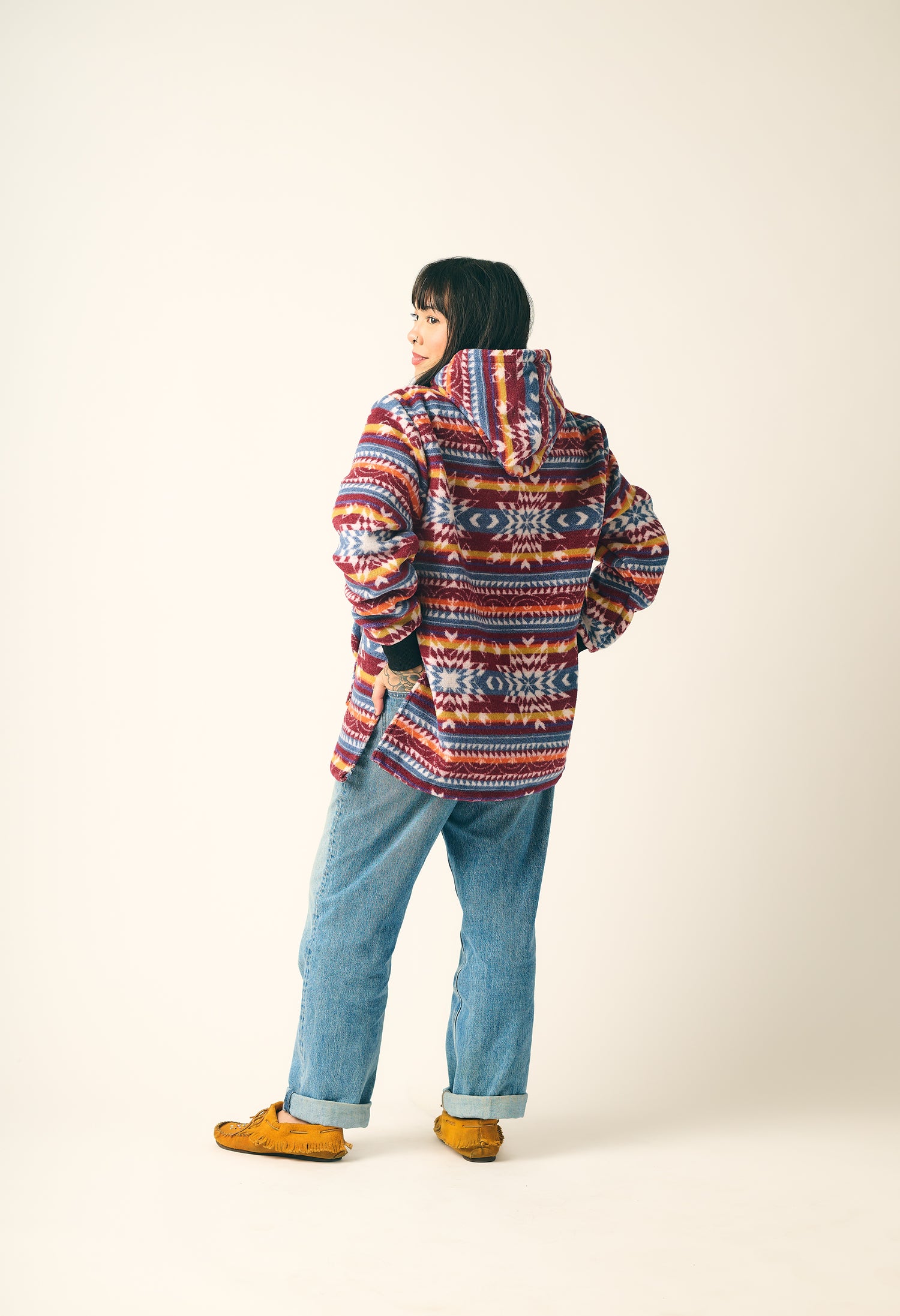 Aki Hoodie Poncho