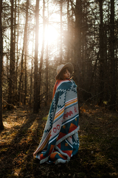 We Are All One Reversible Blanket