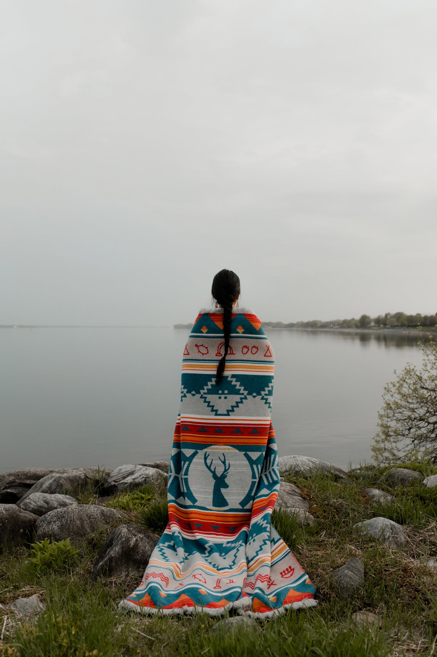 We Are All One Reversible Blanket