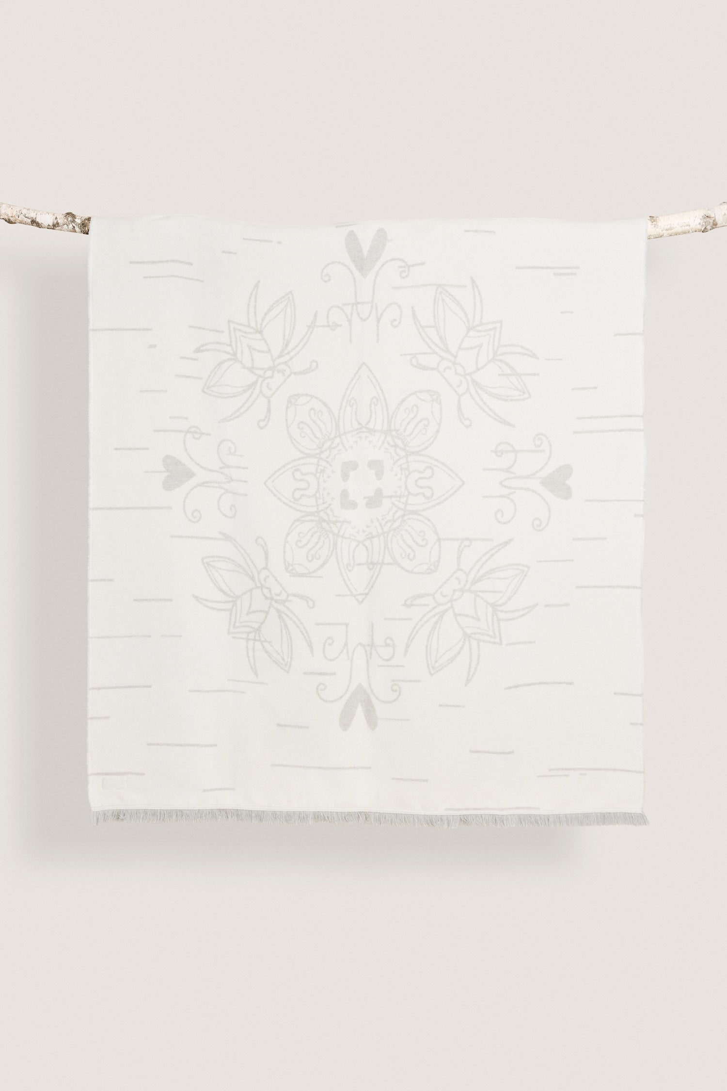 Birch Bark Indigenous Blanket