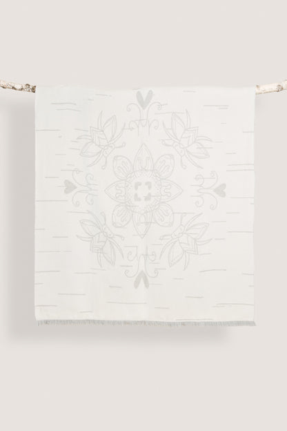 Birch Bark Indigenous Blanket