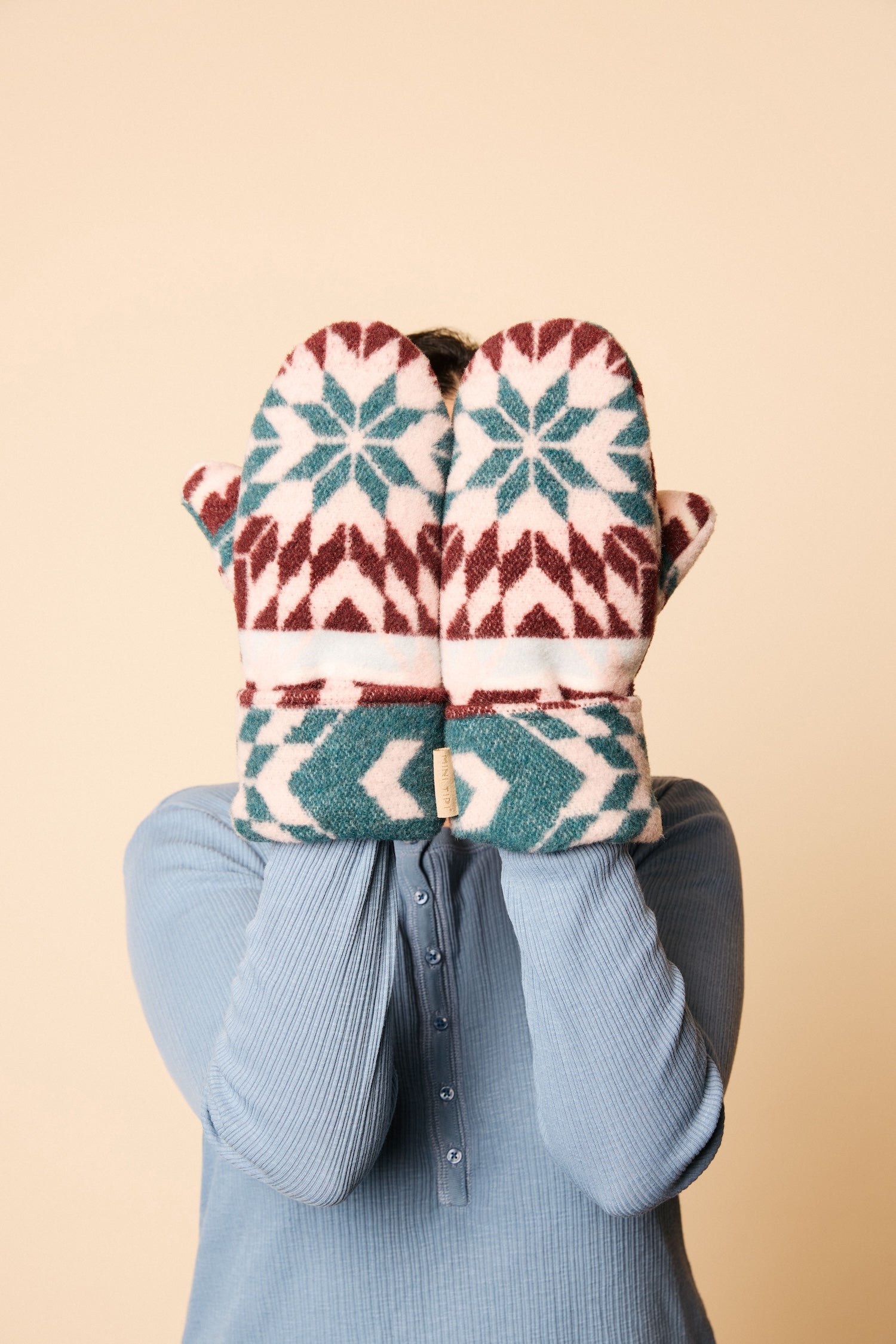 Currant Sherpa Mittens