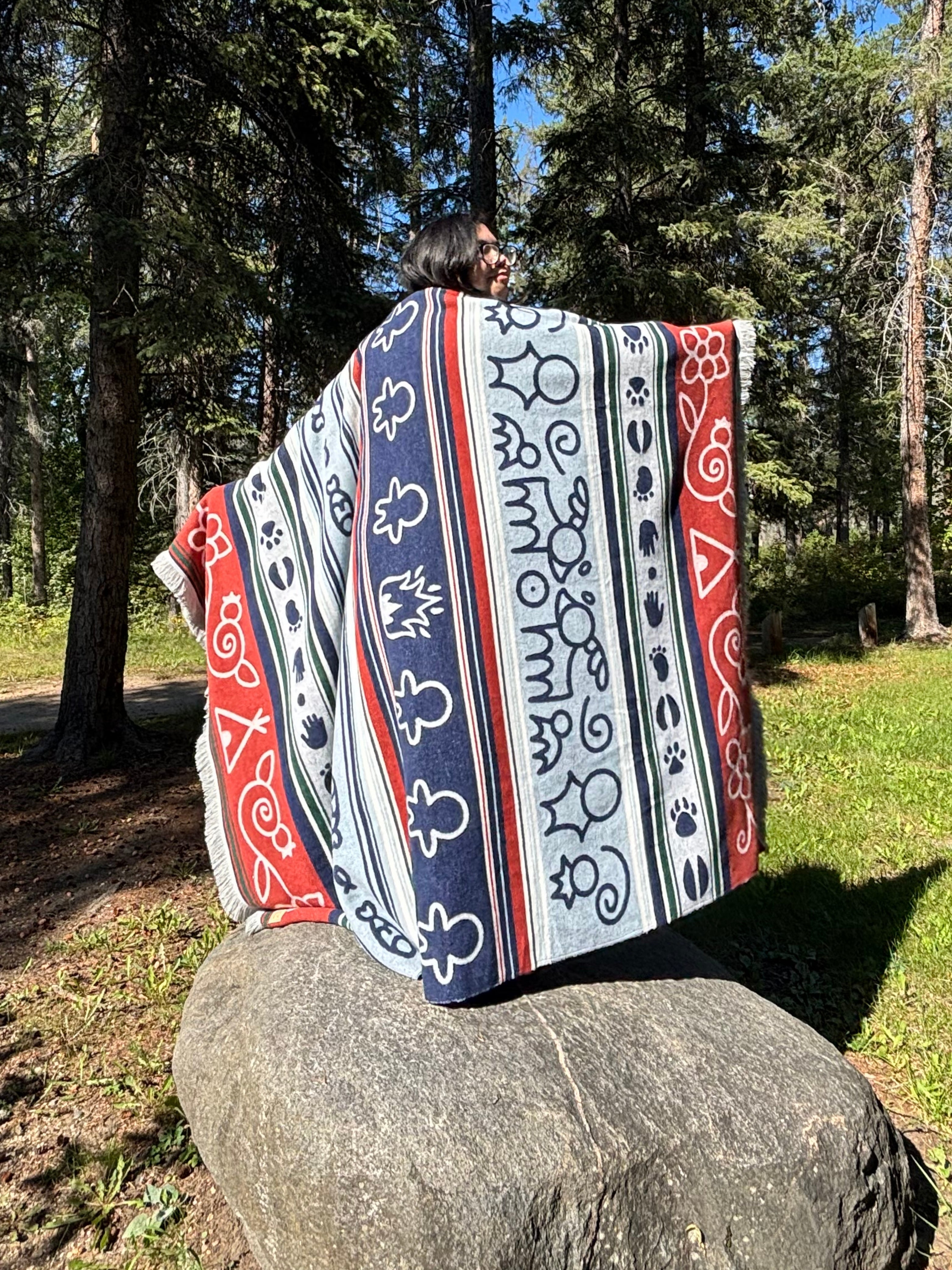 Mother Earth Indigenous Blanket