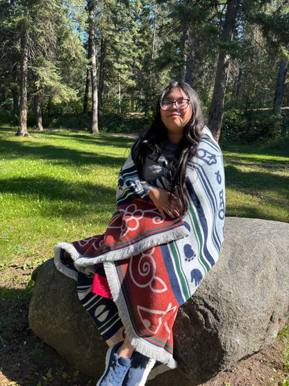 Mother Earth Indigenous Blanket